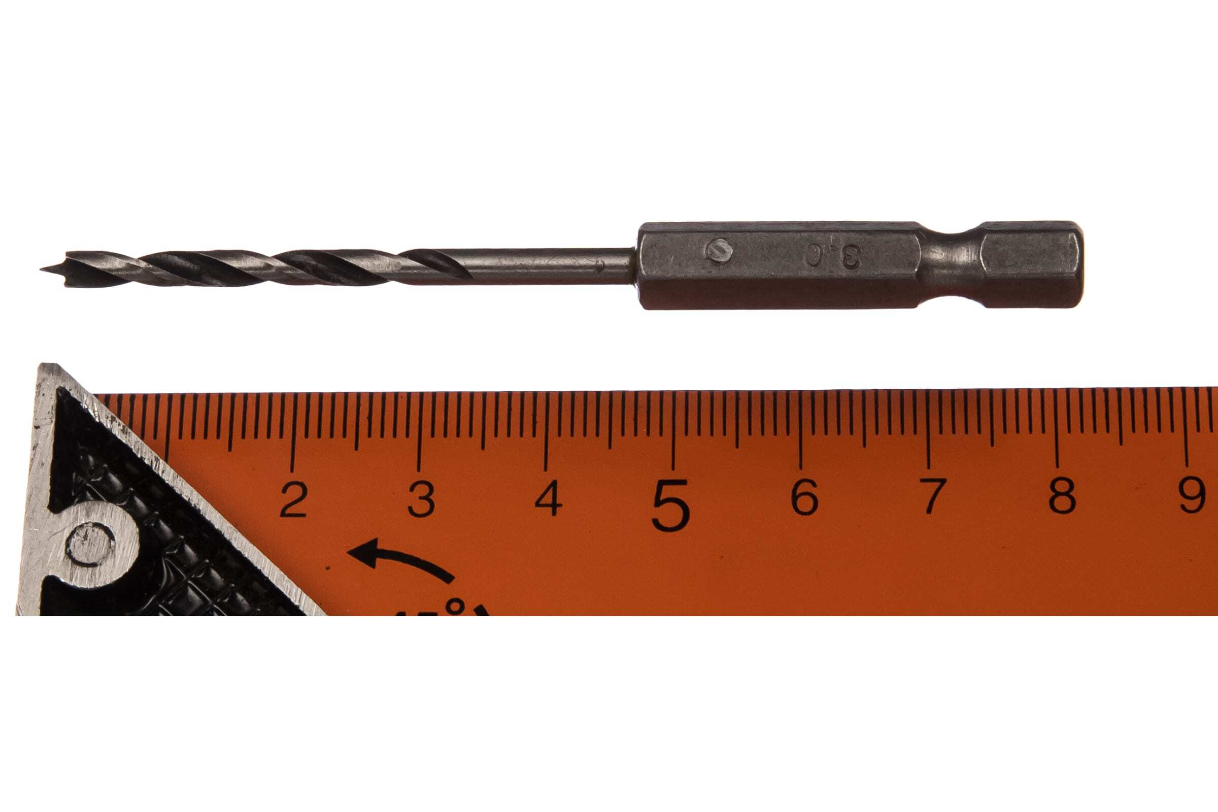 Сверло по дереву 3x33x78, 1/4"