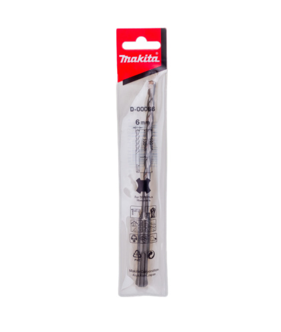 Бур SDS-PLUS 6x100x160 MAKITA D-00066