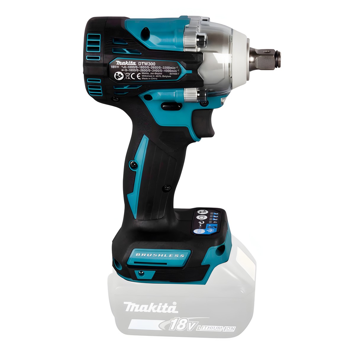 Гайковерт аккумуляторный ударный MAKITA DTW300Z (без АКБ и ЗУ)
