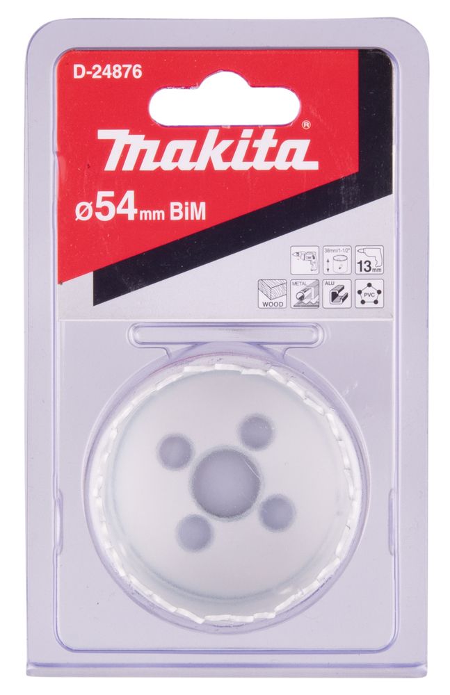 Коронка пильная 54 мм HSS BI-M MAKITA D-24876