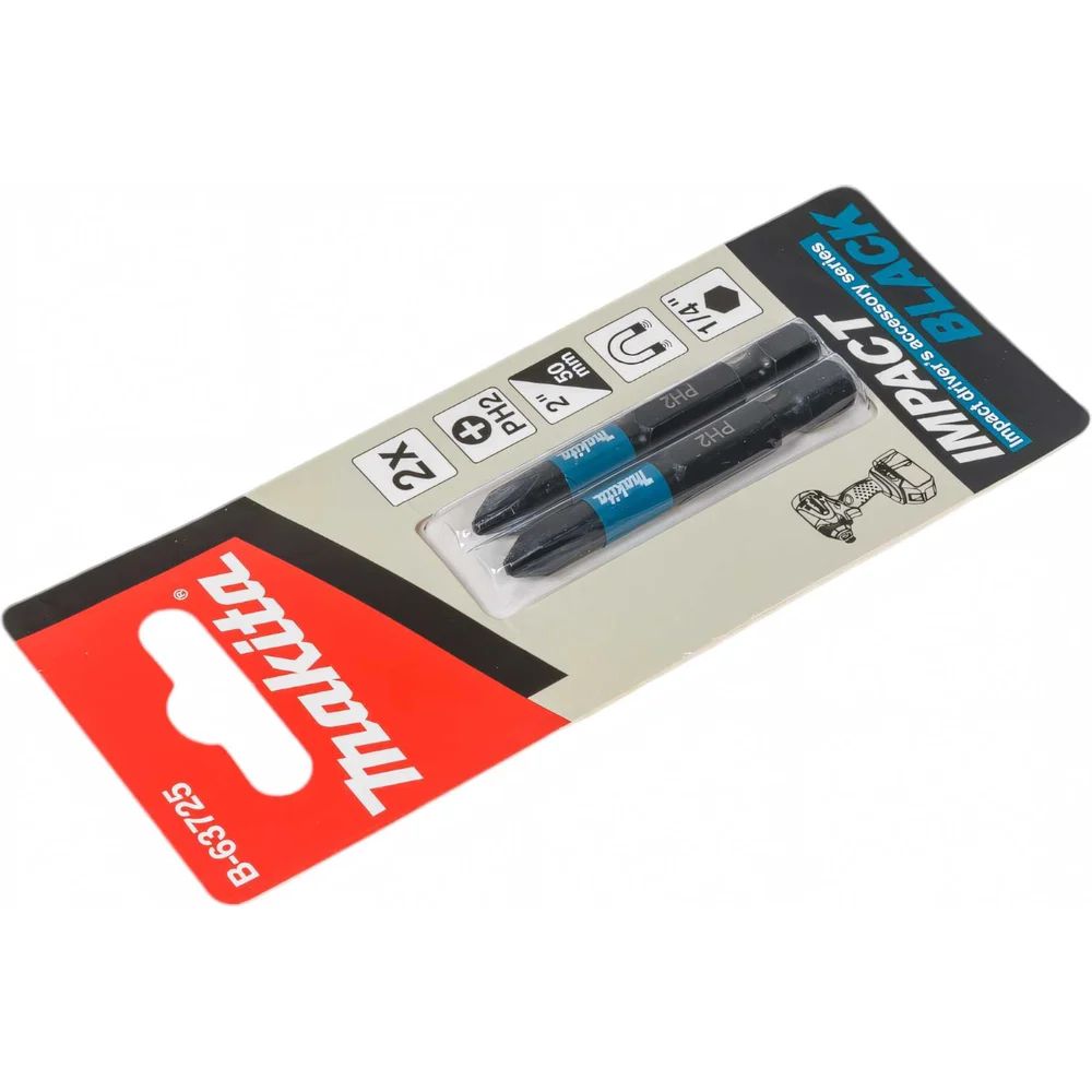 Насадка Impact Black PH2, 50 мм, Е-form (MZ), 2 шт.