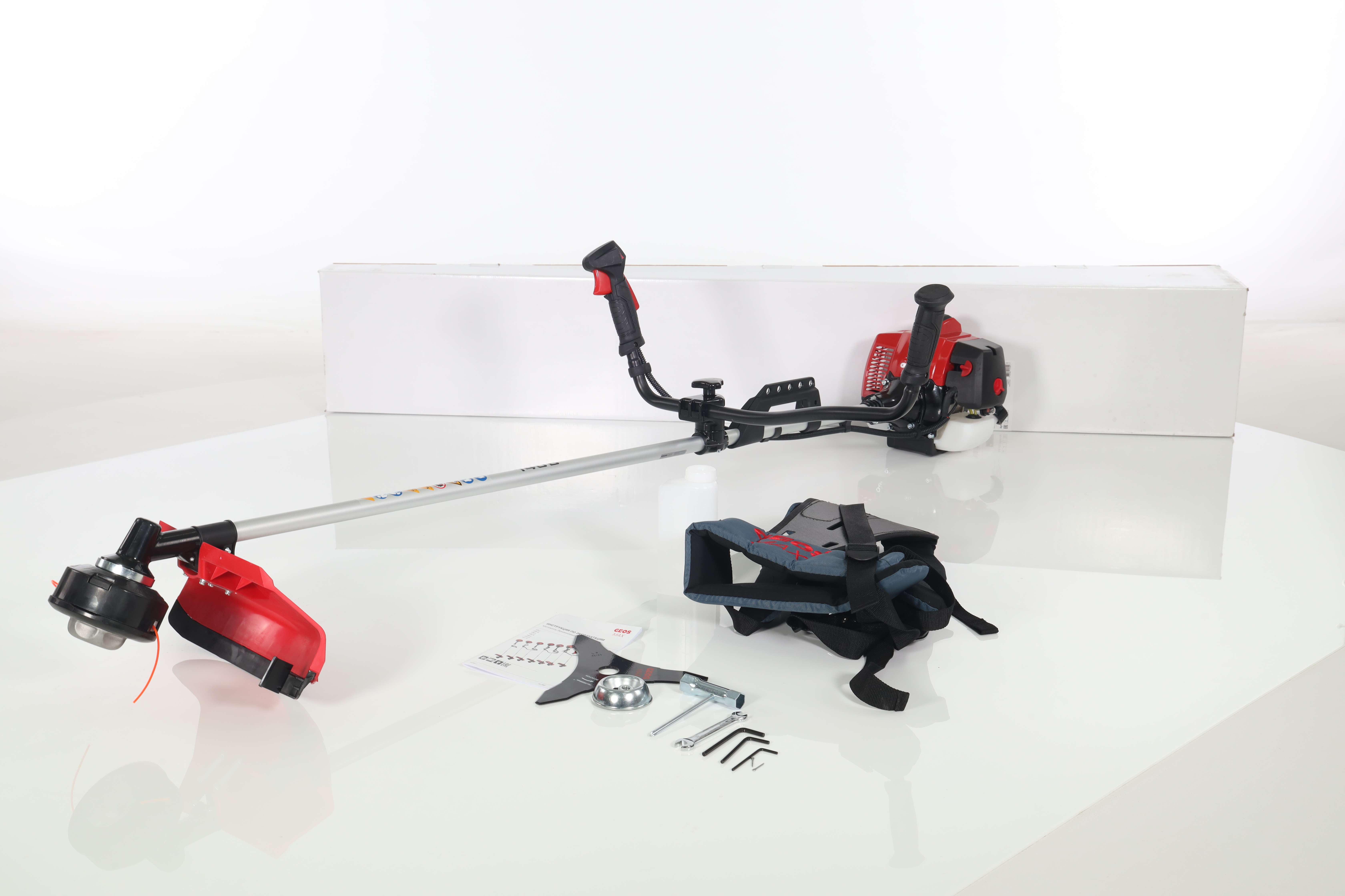 Мотокоса бензиновая GEOS Max Premium 140 B 237615 ( упаковка 2 кор.)