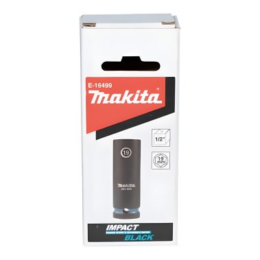 Ударная удлиненная торцовая головка Impact Black 1/2" 19x81,5 мм