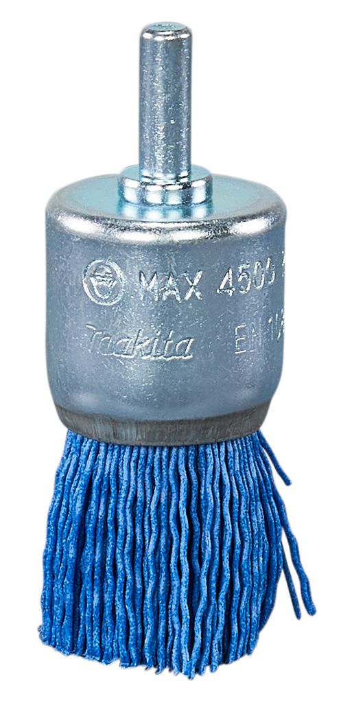 Щетка нейлоновая кистевая (d30 мм, синяя, G240, 6 мм)