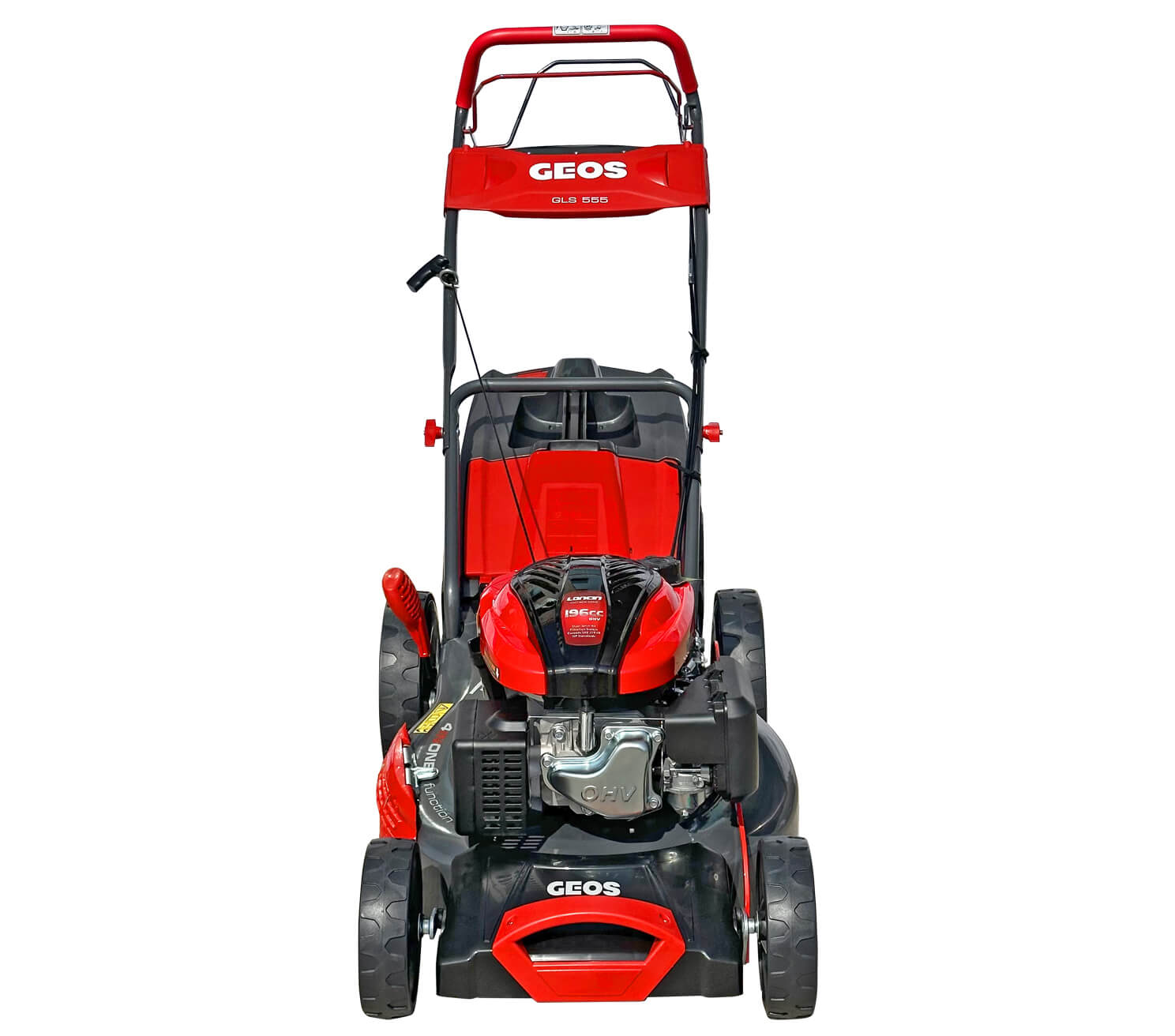 Газонокосилка бензиновая самоходная GEOS GLS 555 с двигателем LONCIN 196CC (Commercial)
