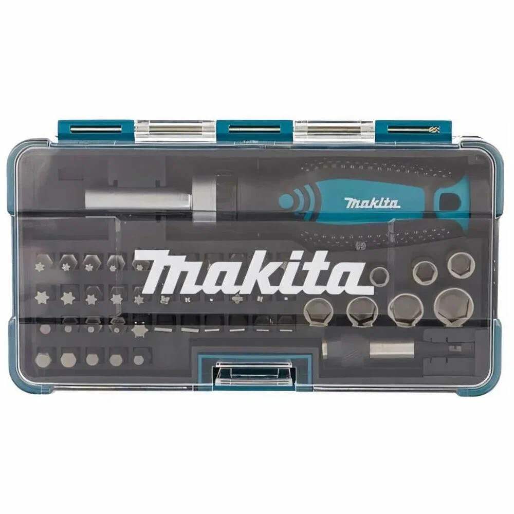 Набор бит и головок (46 шт. + отвертка) MAKITA B-36170